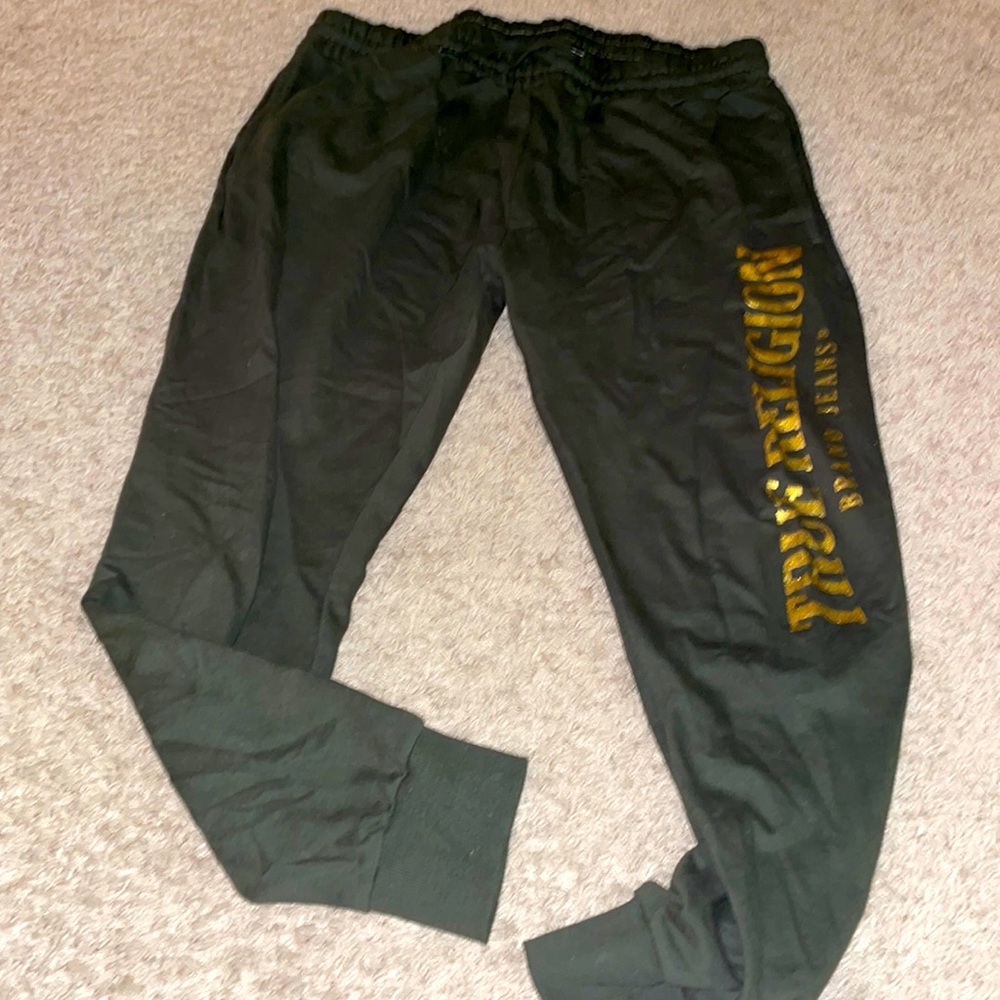 True Religion athletic pants mens size Large